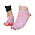 thumbnail image 3 of lnmuld Men Women Five Toe Shoes Barefoot Shoes for Water Yoga Fitness Hiking Color:Pink,Size:43, 3 of 9