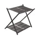 thumbnail image 5 of Pastel de equipaje de metal para la habitación de invitados Stand Stupar Storage Organizador Plegador de planta plegable Patio de decoración del hogar, 5 of 8