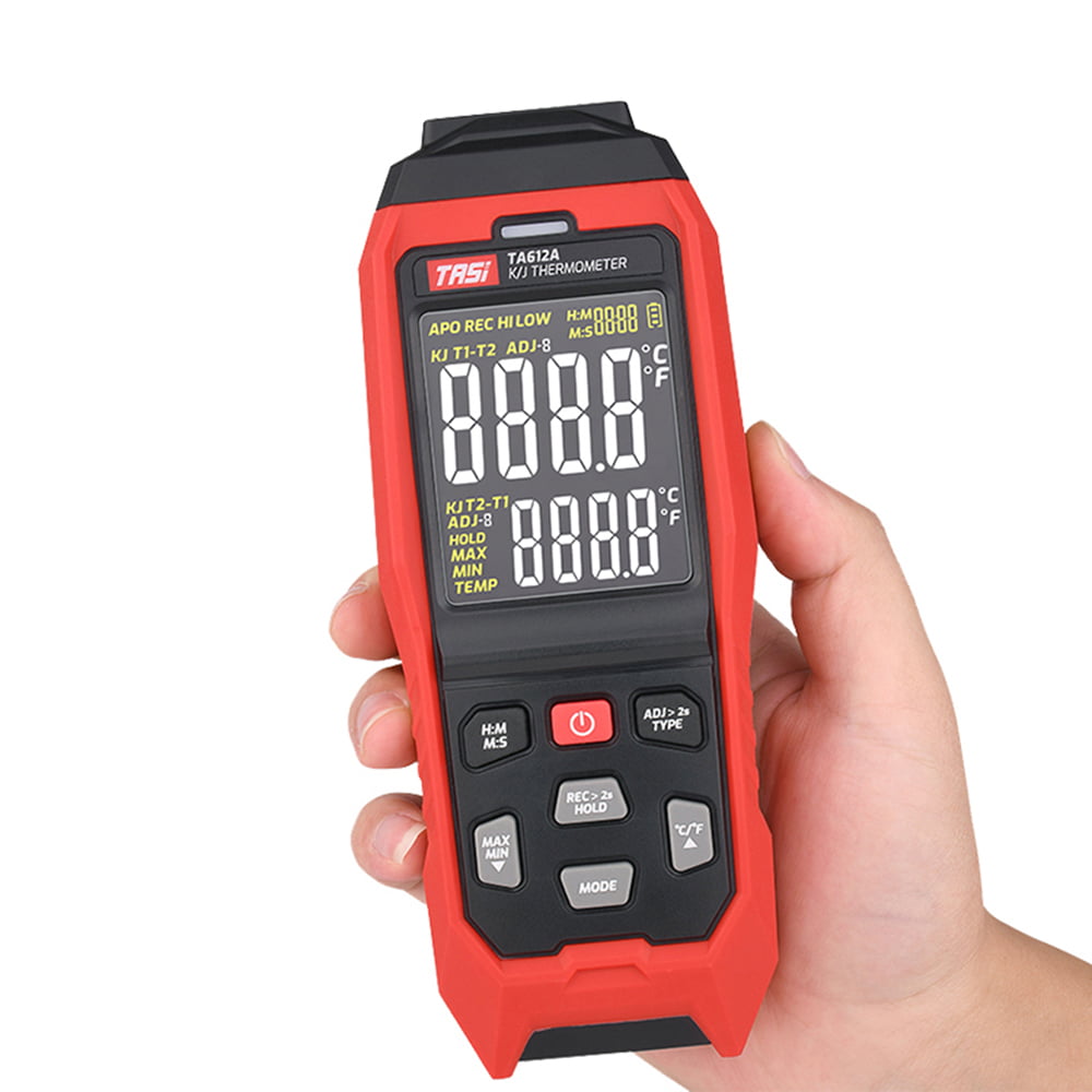 Digital Asphalt Thermometer with 8 Stainless Steel Probe TC-4
