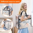 thumbnail image 4 of Bolsas de Almacenamiento TasticTotes Paquete de 6 Transparentes 46x38x18cm 40L, 4 of 7