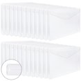 thumbnail image 1 of Eoout 24 Sobres Transparentes, Carpetas Ampliables Para Documentos Y Carpetas Impermeables Con Cierre A Presión, Tamaño A4, Tamaño Carta Para Material Escolar Y De Oficina, 1 of 5