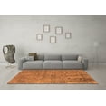 thumbnail image 3 of Ahgly Company Indoor Rectangle Oriental Orange Industrial Area Rugs, 2' x 3', 3 of 4