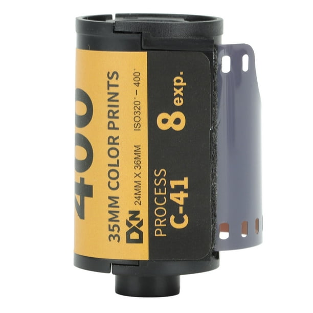 Film Case, ISO 320-400 Degrees 35mm Fine Grain Wide Exposure Latitude HD  Camera Color Negative Film With Storage Case, 1.9x0.9in Compact Camera  Color