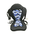 thumbnail image 1 of Kayak Seat,Kayak Padded Seat Adjustable Straps Universal,Canoe Seat High Backrest Replacements Accessory,Kayak Padded Seat Back Support Kayaking Rafting,Boat Seat High Back EVA Blue, 1 of 8