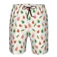 thumbnail image 3 of Fuzoiu Colorful Insect1 Print Men's Beach Shorts,Men's Swim Trunks,Quick Dry Board Shorts with Pockets,Men's Bathing Suits for Surfing, Running, and Casual Wear-Large, 3 of 6