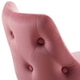 thumbnail image 5 of Modway Adorn Performance Velvet Tufted Counter Stool in Dusty Rose (Set of 2), 5 of 7