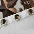thumbnail image 4 of jejeloiu Cow Cattle Hide Black Out Curtains,Rustic Texas Stars Curtains Pack of 2 (42x63 Each),Country Farmhouse Lodge Bedroom Curtains For Boys Kids,Microfiber Bedroom Decor, 4 of 6