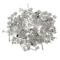 thumbnail image 6 of HILABEE Bulk Pack of 200 Iron Earring Studs and Backings for DIY Jewelry Making , , 2 2 Pcs, 6 of 8