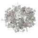 thumbnail image 5 of 100 piezas de aretes de hierro con almohadilla plana de 6 mm y 100 piezas de cierre de arete Plata, 5 of 9