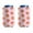 Grapefruit, variant on Beer Sleeve 2 PCS Summer Neoprene Insulated Bottle Jackets Grey Marble Beer Cooler Sleeve for Beer Drink & Water Bottles (3.9In X4.9 In)