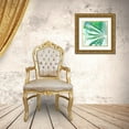thumbnail image 3 of Ilosky, Pam 26x26 Gold Ornate Wood Framed with Double Matting Museum Art Print Titled - Emerald Palms I, 3 of 4