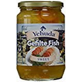 Yehuda Matzo Gefilte Fish, Sweet, 24 oz by Yehuda