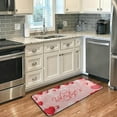 thumbnail image 4 of Coolnut Valentine's Day Love Heart Kitchen Rug, 39"x20" Non-Slip Bath Rugs, Anti Fatigue Runner Comfort Floor Mat for Kitchen Washroom Bedroom, 4 of 7