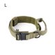 thumbnail image 2 of Collar de hebilla para mascotasCollar de mascotas asa antideslizante collar de liberación rápida mediana gran animal poliéster gargantillo, verde, l seitruly PT000563-08, 2 of 7