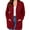 D1-Wine Red, variant on Women's Plus Cardigans Lightweight Open Front Cardigans 3/4 Sleeve Wine Red 4X Casual Soft Drape Fall Summer Crop