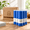 Blue-90hr/400ml-6, variant on 6pk Red Rojo Unscented 90-hour Prayer Devotional Candles In Glass