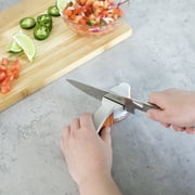 ChefsChoice Manual 2-Stage Knife Sharpener, White/Orange, D4770