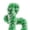 Green, variant on 6.56 Ft Christmas Tinsel Garland, 78.74 Inch Metallic Fringe for Tree Mantel Staircase