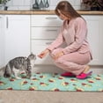 thumbnail image 3 of Pioneer Flower Floral Print Pattern Kitchen Rugs Sets Of 2, Anti Fatigue Non Slip Washable Floor Mats for Kitchen Sink Laundry, 17X30 Inch + 17X47 Inch, 3 of 6