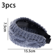 thumbnail image 2 of Diadema de punto grueso Pañuelo de moda Color sólido Antideslizante Regalo diario de vacaciones MFZFUKR  CPB-DE-LYY852-2, 2 of 5