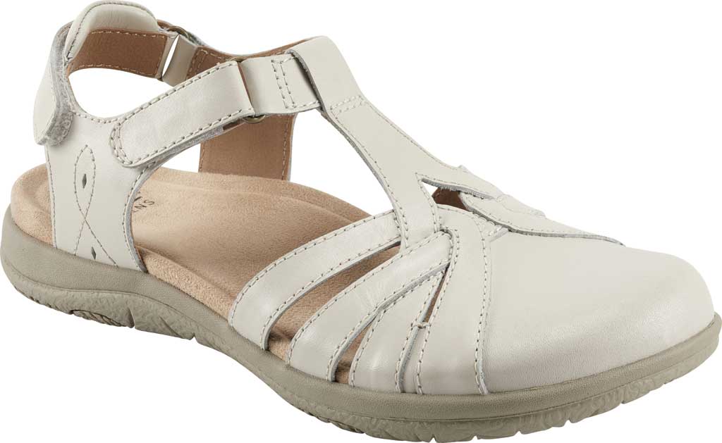 EARTH ORIGINS - Women's Earth Origins Sierra Slingback Closed Toe Sandal Sand White Eco Calf 