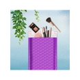 thumbnail image 3 of 4*8 Holographic Custom Printed Plastic Envelope Eyelashes Purple Bubble Compostable Mailer Bag 50pcs Package, 3 of 5