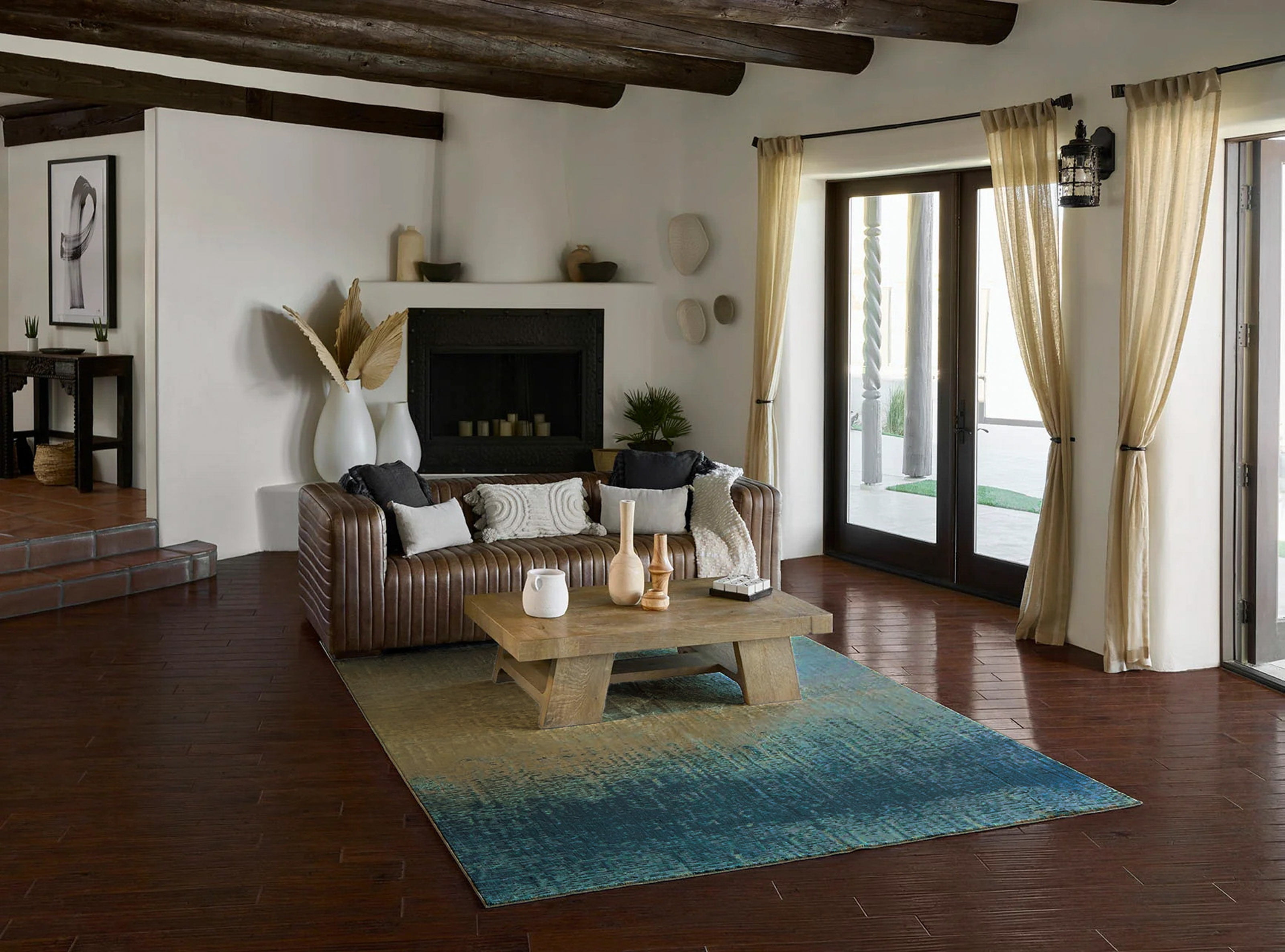 ECARPET Sable Contemporary Area Rug for Living Room, Bedroom, Dining Room, Entrance, Hallway and More.