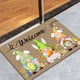 thumbnail image 5 of Alfombras de baño, alfombras para sala de estar, alfombra de área, tapete de baño La alfombra está decorada con huevos de conejito de Pascua Artículos decorativos, 5 of 6
