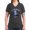 Charcoal, variant on CafePress - Notorious RBG Women's V Neck Dark T Shirt - Women's V-Neck Dark T-Shirt