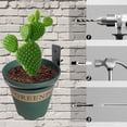 thumbnail image 2 of 2 Pack 6 inch Flower Pot Holder Ring, Flower Pot Holder Ring Wall Mounted Set Wall Mounted Metal Planter Hanger Matte Black Hanging Plant Holder, 2 of 7
