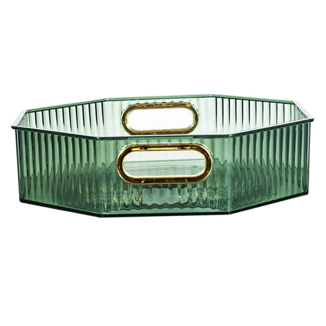 DOLITY kitchen Serving Vanity Tray Decoration Bathroom Green
