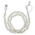 thumbnail image 1 of USB To Type-C Beaded Phone In 1 Usb Charger Chargers For Fast Charging PVC Multi Charger Cable USB To Type-C type 1, 1 of 9