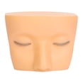 thumbnail image 2 of Lash Mannequin Head,  3 Layer Lashes, Soft Touch Silicone Eyelash Practice Head Wide Use for Training Display Makeup False Lashes for False Face Cosmetology Make Up Tool, 2 of 7
