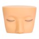 thumbnail image 2 of Cabeza De Maniquí De Pestañas Extensión De Pestañas Cabeza De Maniquí Práctica Realista Maquillaje De Media Cara Entrenamiento De Cabeza Cabeza De Maniquí Plana Para, 2 of 7