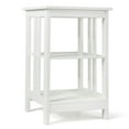 thumbnail image 6 of Nightstand 3-Tier Display Shelf Side Table Sofa End Table Corner Table White, 6 of 8