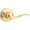 Gold, variant on Kwikset 968TNL-LH Polished Chrome Tustin Left Hand Dummy Interior Pack