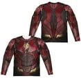 thumbnail image 1 of Justice League Movie - Flash Uniform (Front/Back Print) - Regular Fit Long Sleeve Shirt - X-Large, 1 of 2