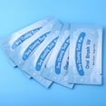 thumbnail image 3 of 100pcs Disposable Textured Deep Cleaning Teeth Wipes Finger Brush Oral Brush Clean Wipes, 3 of 4