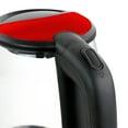 thumbnail image 3 of Better Chef 1.7 Liter 360 Degree Glass Cordless Electric Kettle in Red, 3 of 5
