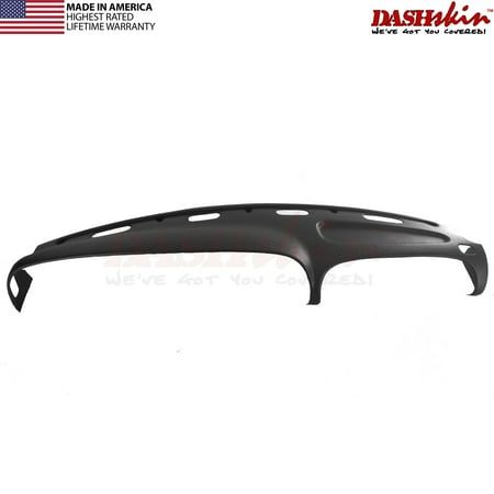 DashSkin Molded Dash Cover Compatible with 98-01 Dodge Ram in Black (USA Made)
