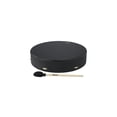 thumbnail image 1 of Tambor Buffalo Remo Black Earth 16 con mango de cuerda y mazo, 1 of 2