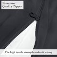 thumbnail image 4 of HNB Store Zipper Fitted Sheet Only, Twin Size 16" Deep Pocket Premium 1000TC Pure Egyptian Cotton - Dark Grey, 4 of 6