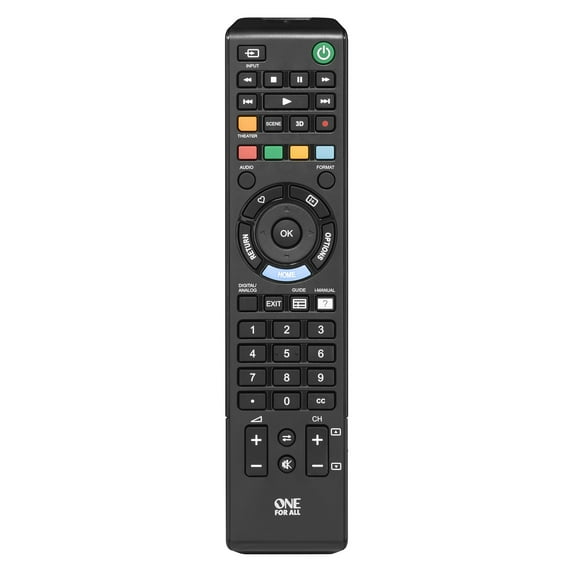 One For All URC1812 Replacement Remote for Sony TVs