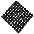 thumbnail image 4 of 100 unids / set abalorios de lentejuelas ahuecados apliques de adornos de flores para manualidades de costura DIY 20mm Negro Macarena Flor de lentejuelas, 4 of 6