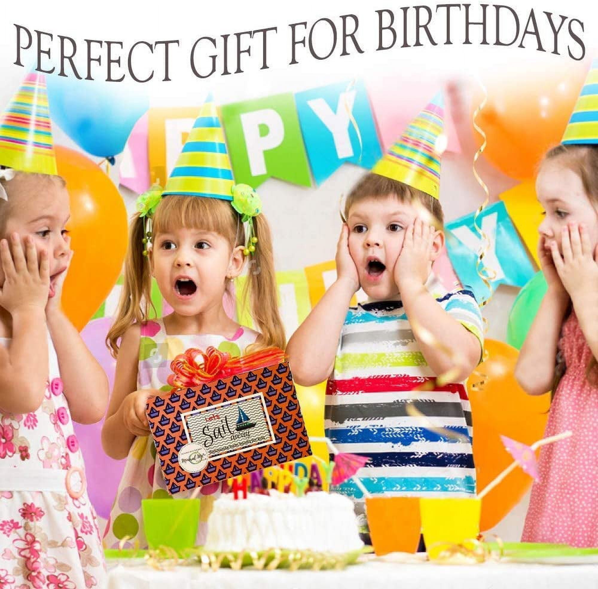 Mineral Me Kids Bath Bombs with Sea Animal Toys Inside - Natural & Organic, Birthday Gift for Kids