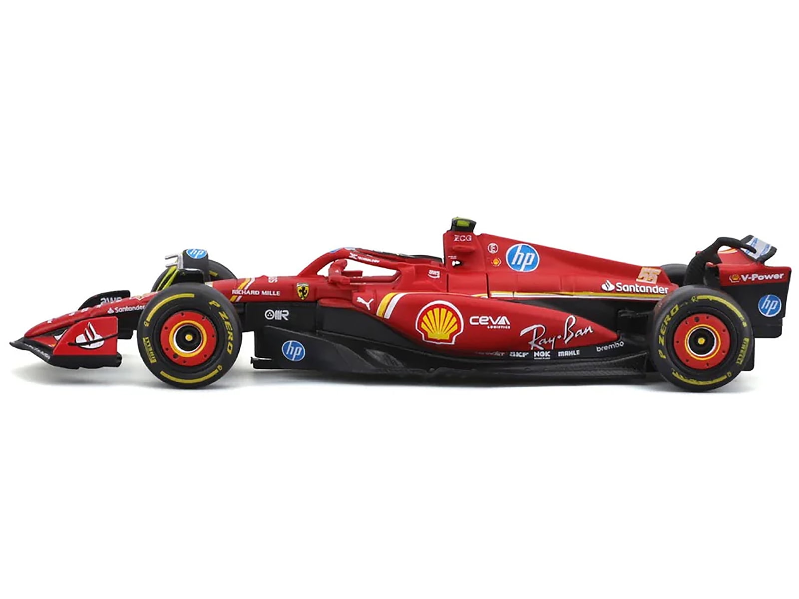 Ferrari F1 Formula 1 SF15-T Sebastian Vettel 1/24 Diecast Model 