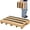 Wood, variant on Wooden Step Stool 3 Inch One-Step Non-Slip Outdoor Platform Heavy Duty Portable Half-Step Ideal for Seniors with Knee Issues, Safe Step Stool for Outdoor Bathroom Kitchen Bed