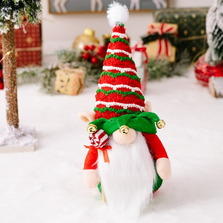 Christmas Gnomes Plush Handmade Tomte Swedish Gnome, Scandinavian Figurine  Nordic Plush Elf Doll Gnome Ornaments Christmas Decorations Home Decor 