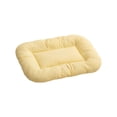 thumbnail image 2 of Soft Plush Pet Bed Mat for Dogs Cats Cozy Sleeping Pad Breathable Crate Kennel Cushion Small Medium Large Indoor Floor Mat(Yellow-S), 2 of 6