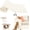 Off-white, variant on Scratch Furniture Protector, Couch Protector from Claws, Heavy Duty Anti-Scratch Sofa Guard with Twist Pins & Tape, Furniture Protection for Couch, Sofa & Door(, 39.3" x 15.8")